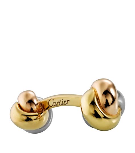 cartier white gold cufflinks|cartier cufflinks harrods.